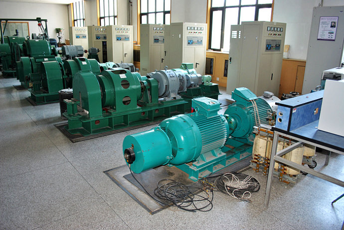 新平某热电厂使用我厂的YKK高压电机提供动力